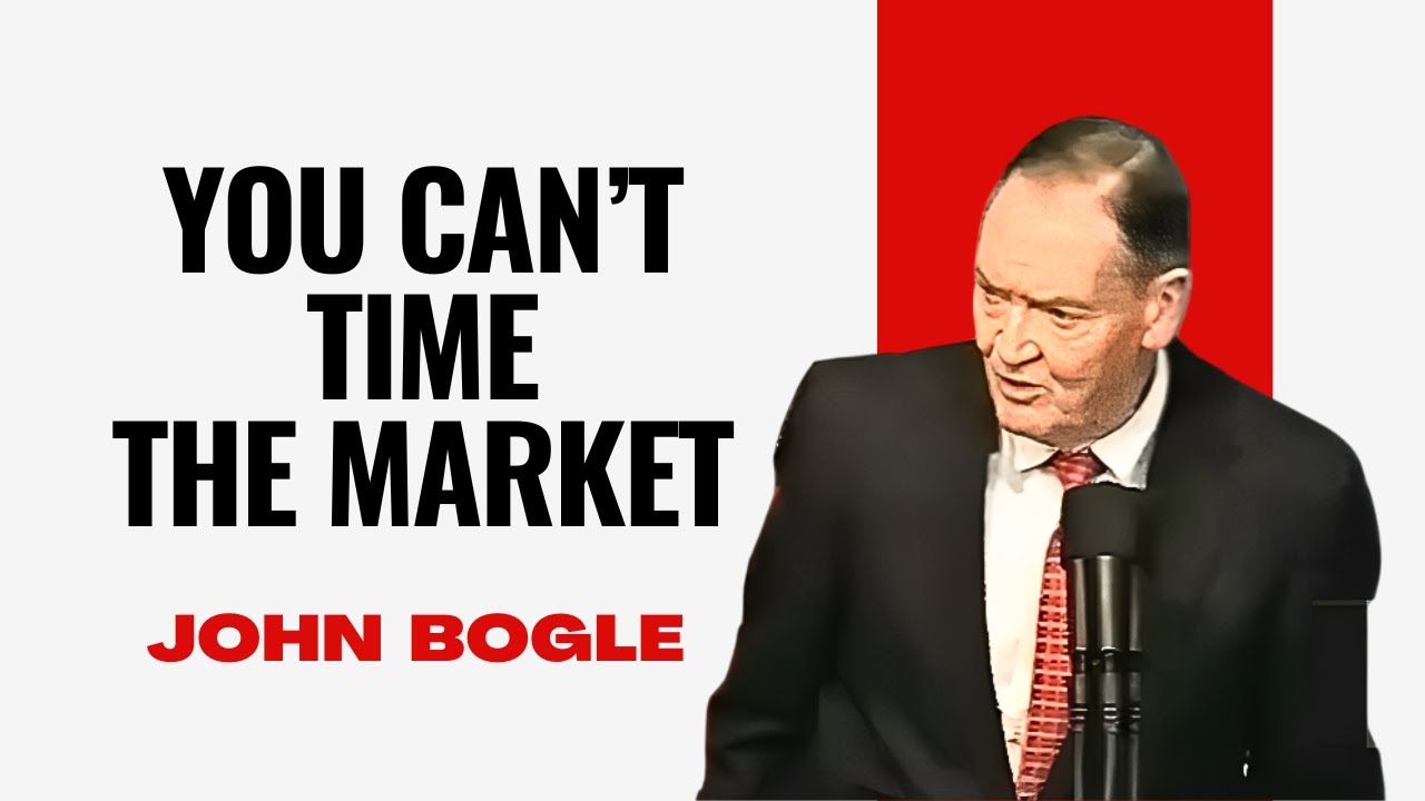 당신은 마켓 타이밍을 맞출 수 없습니다 - 존 보글